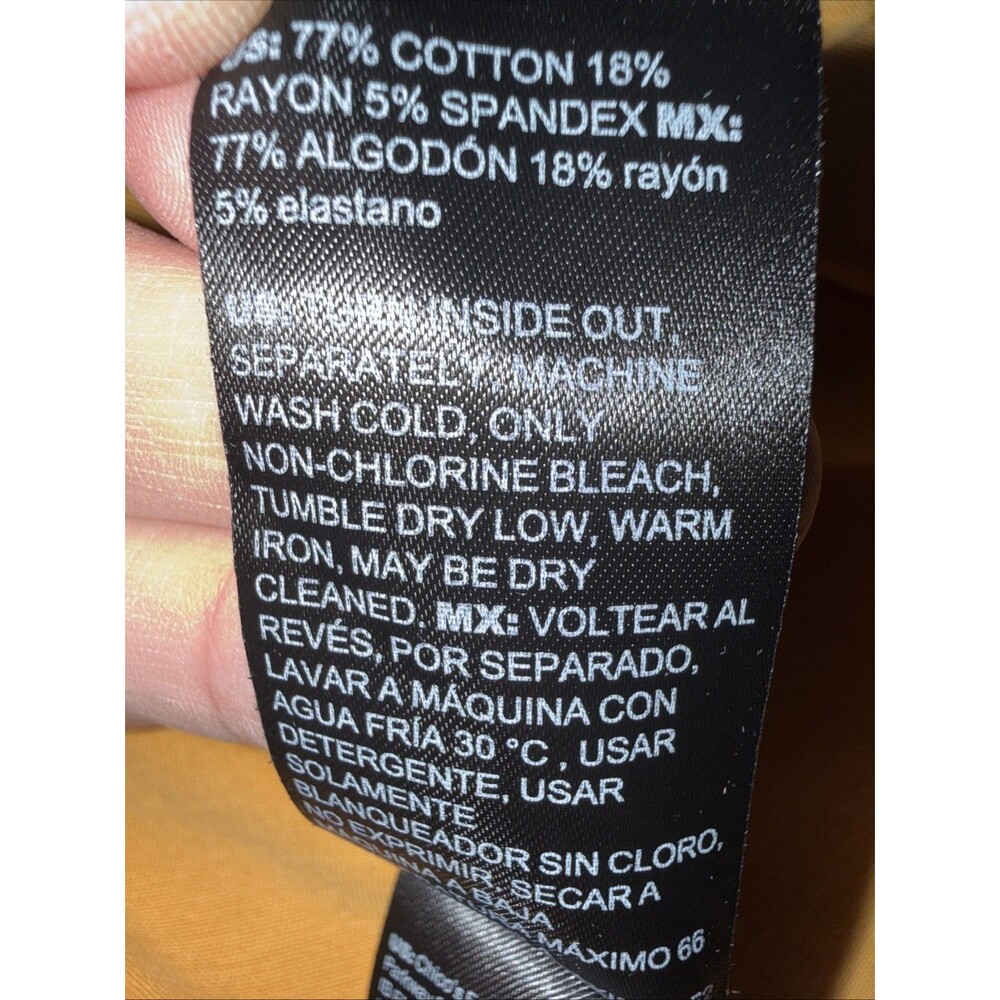 WHBM White House Black Market Yellow Tailored Twill Peplum Vest Tank Top Snaps 6 - Picture 7 of 10